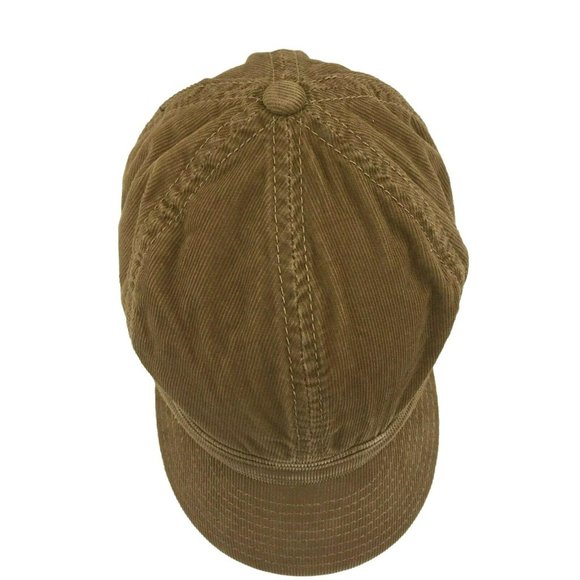 Baby Gap Toddler Retro Newsboy Cabbie Cap Hat M/L 4-5 Years Brown Corduroy 100% - Picture 5 of 12